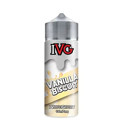IVG Vanilla Biscuit 100ml Shortfill