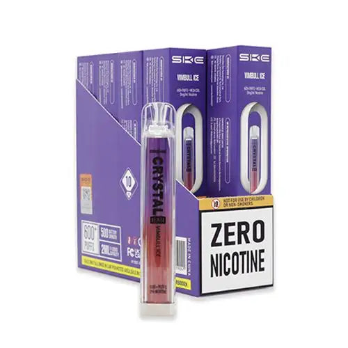 CRYSTAL Bar Vape E-Cig 2ml 2% Nic Salt - Pack of 10