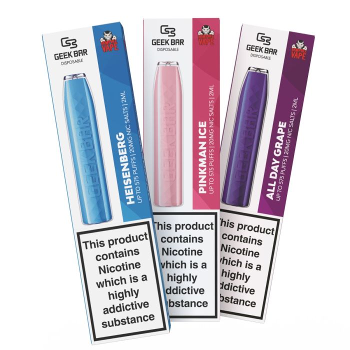 Geek Bar Disposable - Vampire Vape Edition - 20mg Nicotine Strength - 500mAh battery