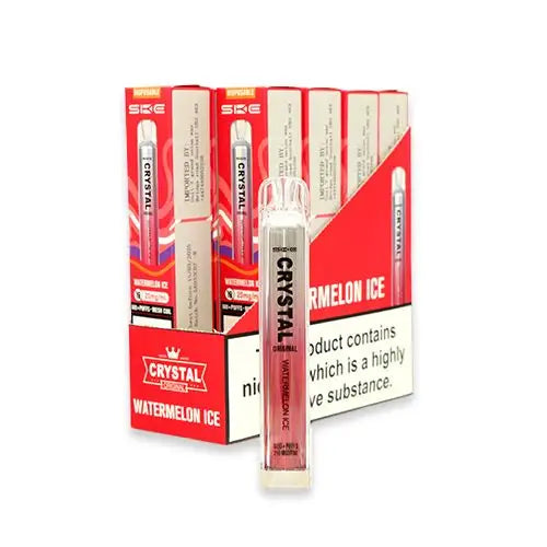 CRYSTAL Bar Vape E-Cig 2ml 2% Nic Salt - Pack of 10