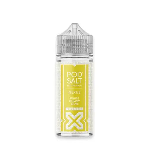 Pod Salt Nexus White Gummy Bear 100ml Shortfill
