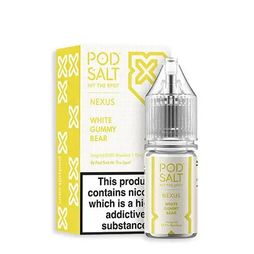 Pod Salt Nexus White Gummy Bear Nic Salt