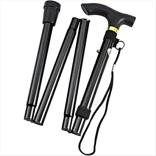 ONEBRAND Walking Stick - Adjustable and Foldable - Lightweight - Comfortable Grip - Durable Walking Aid Mobility Aid - Collapsible Walking Stick.