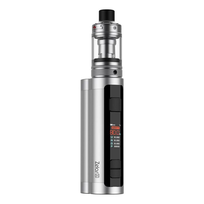 Aspire Zelos X Kit - Unleash Your Vaping Potential with 1-80W Wattage Range - External 18650 Battery