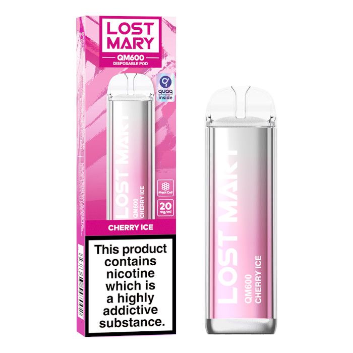 Lost Mary QM600 Disposable Vape - 20mg Nicotine Strength
