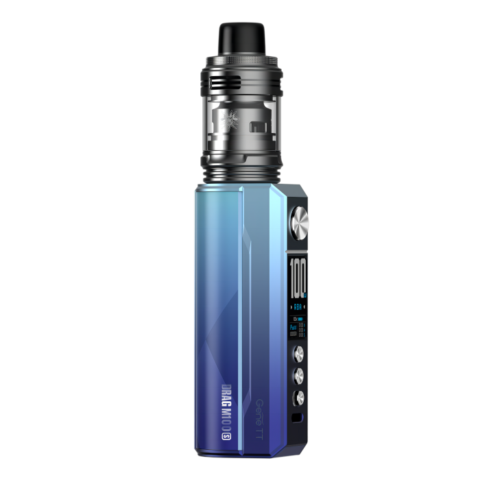 VooPoo Drag M100S Kit - Unleash Your Vaping Potential- Output up to 100W