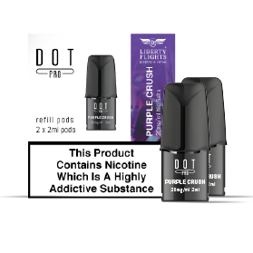 Dot Pro Pods - Twin Pack (Liberty Flights) - 20mg Nicotine Strength