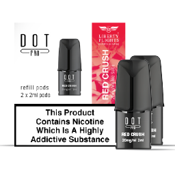 Dot Pro Pods - Twin Pack (Liberty Flights) - 20mg Nicotine Strength