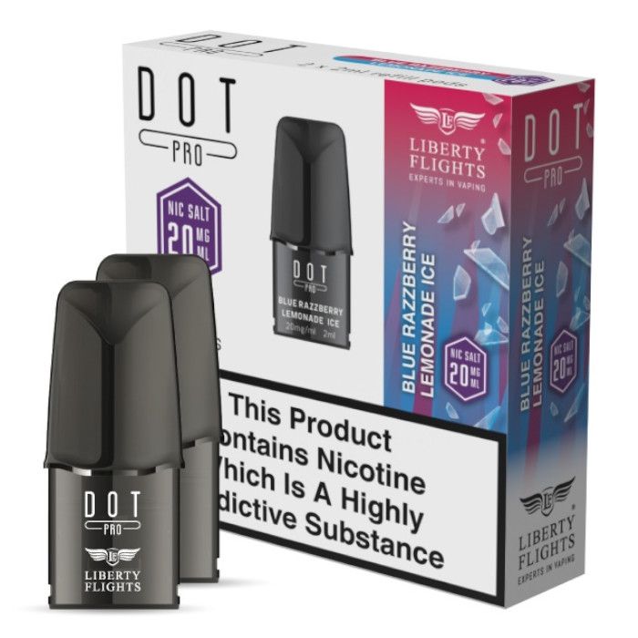 Dot Pro Pods - Twin Pack (Liberty Flights) - 20mg Nicotine Strength