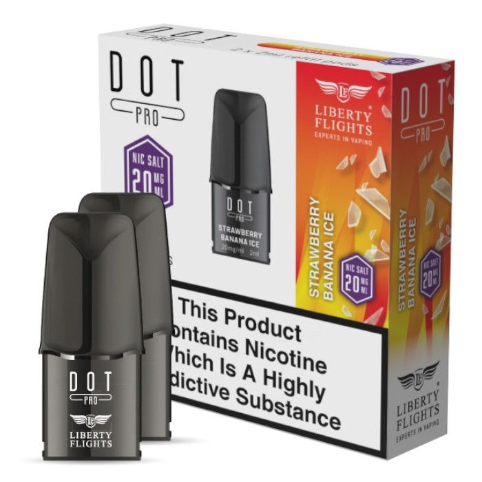 Dot Pro Pods - Twin Pack (Liberty Flights) - 20mg Nicotine Strength