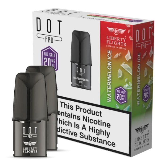 Dot Pro Pods - Twin Pack (Liberty Flights) - 20mg Nicotine Strength