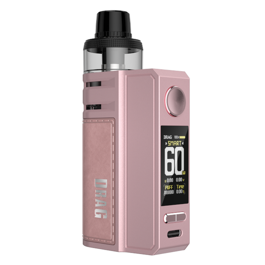 VooPoo Drag E60 Kit - Ultimate Vaping Performance 5W to 60W Output Range - Built-in 2550mAh Battery