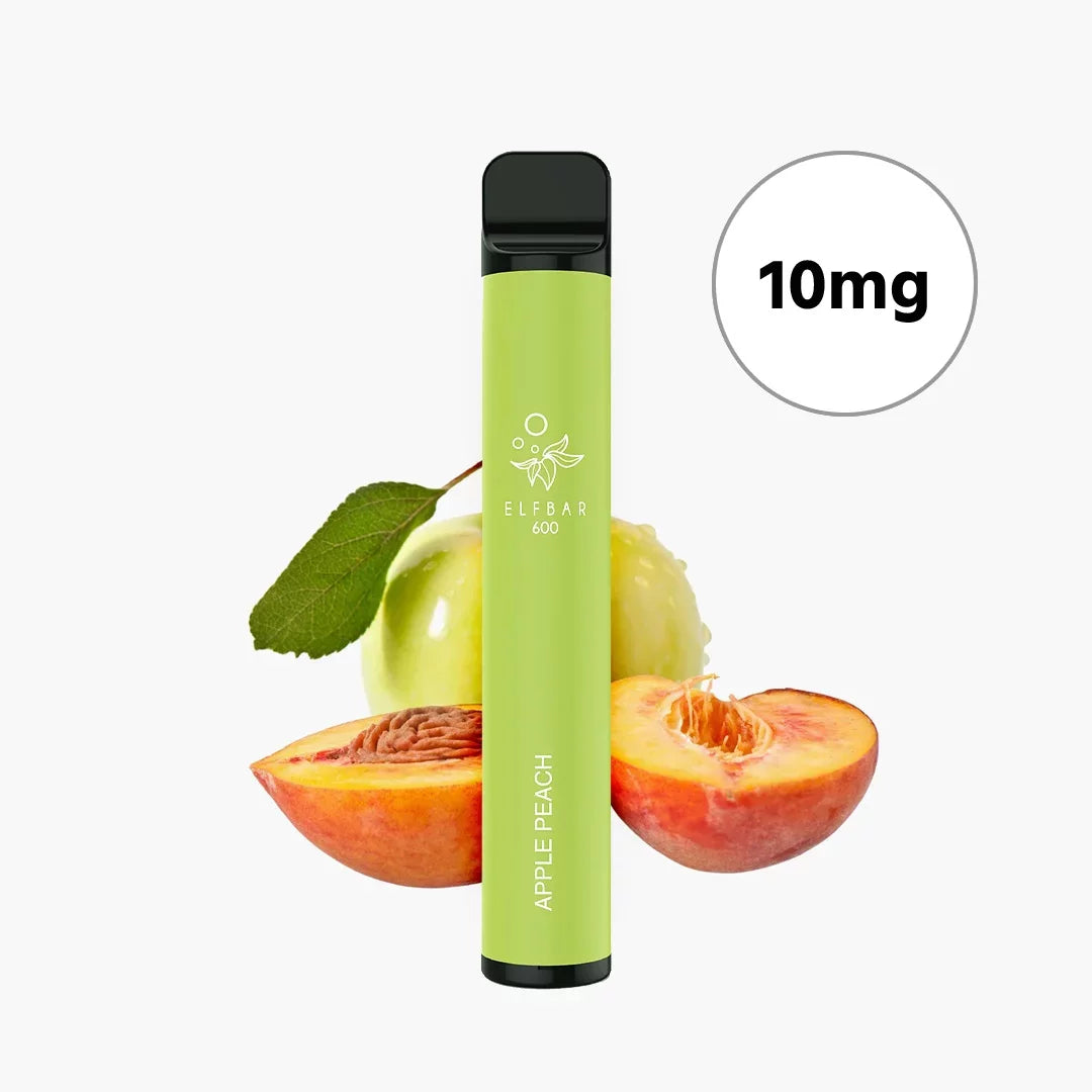 ELFBAR 600 Disposable Vape - 10mg Nicotine Strength - 550mAh Battery