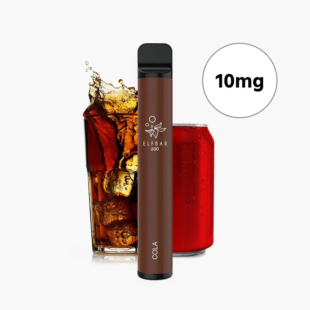 ELFBAR 600 Disposable Vape - 10mg Nicotine Strength - 550mAh Battery