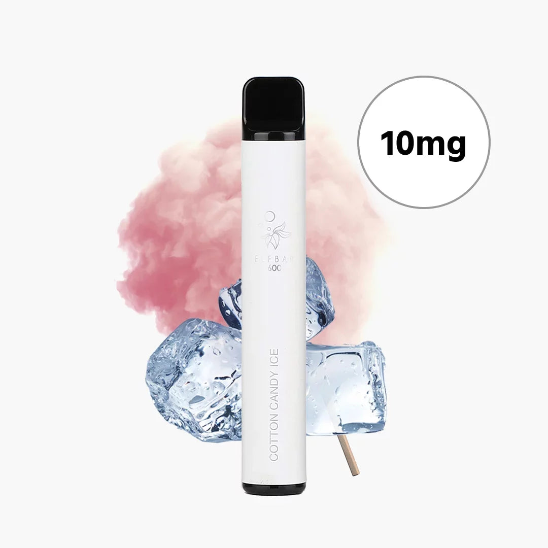 ELFBAR 600 Disposable Vape - 10mg Nicotine Strength - 550mAh Battery