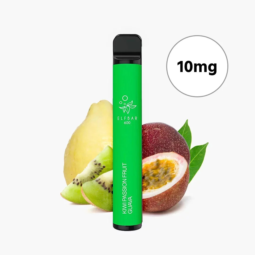 ELFBAR 600 Disposable Vape - 10mg Nicotine Strength - 550mAh Battery