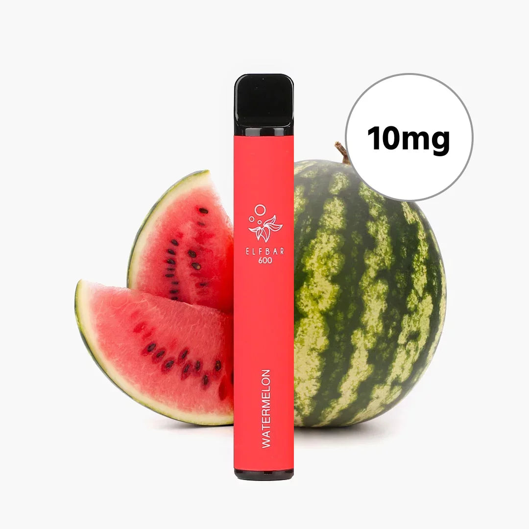 ELFBAR 600 Disposable Vape - 10mg Nicotine Strength - 550mAh Battery