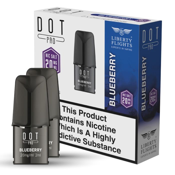 Dot Pro Pods - Twin Pack (Liberty Flights) - 20mg Nicotine Strength
