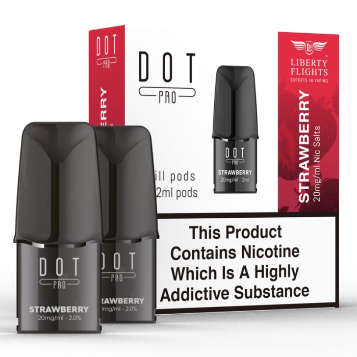 Dot Pro Pods - Twin Pack (Liberty Flights) - 20mg Nicotine Strength