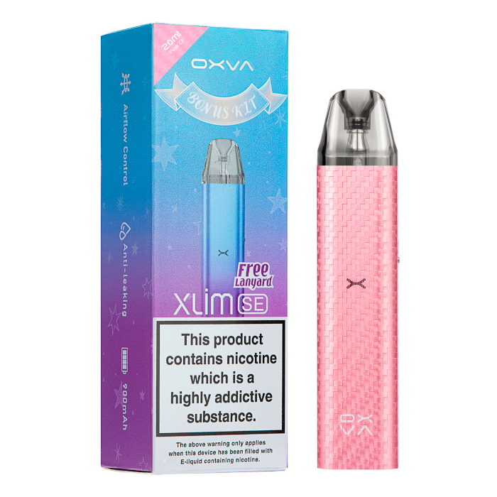OXVA Xlim SE Bonus Pod Kit - 5W-25W Output Range Elevate Your Vaping Experience - 900mAh Battery