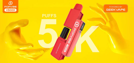 GeekVape PopVibe V5000 Vape Kit | 5000 Puffs TPD 2% Nic Salt