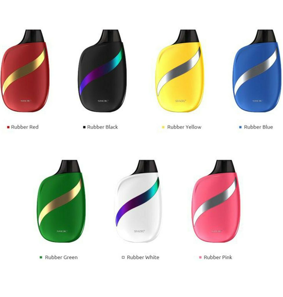 Smok Wave Pod Vape Kit – Compact 380mAh Battery, 2ml E-Liquid Capacity, 7W-12W Output, Bottom Filling Design, Includes 2 Cartridges