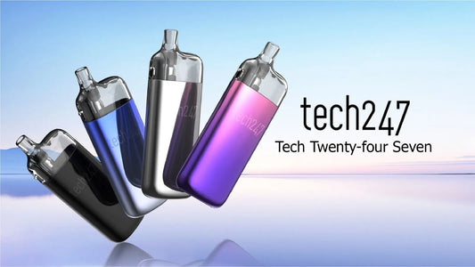 SMOK Tech 247 Pod Vape Kit 1800mAh 30W 2ML Replacement Coils Pods - UK