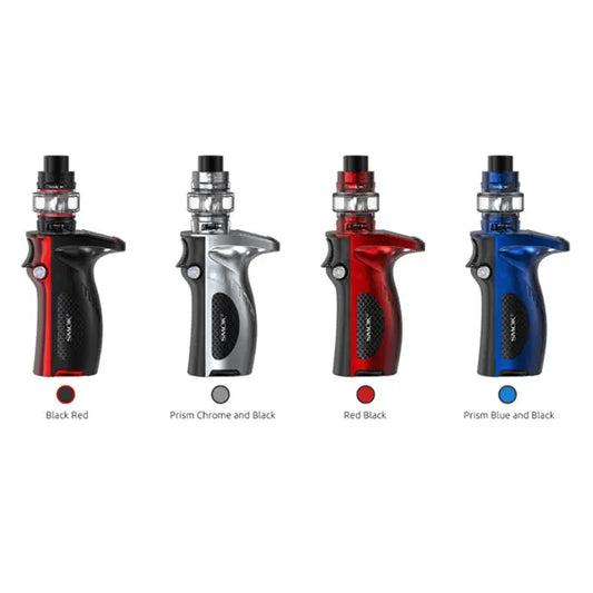 Smok Mag Grip 100W Vape Kit – Gun Trigger Design, OLED Display, 85W/100W Output, TFV8 Baby V2 Tank, Includes Mesh & Quadruple Coils