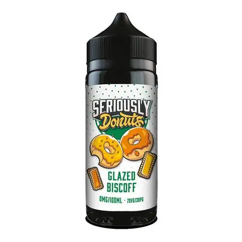 Seriously Donuts Glazed Biscoff 100ml Shortfill