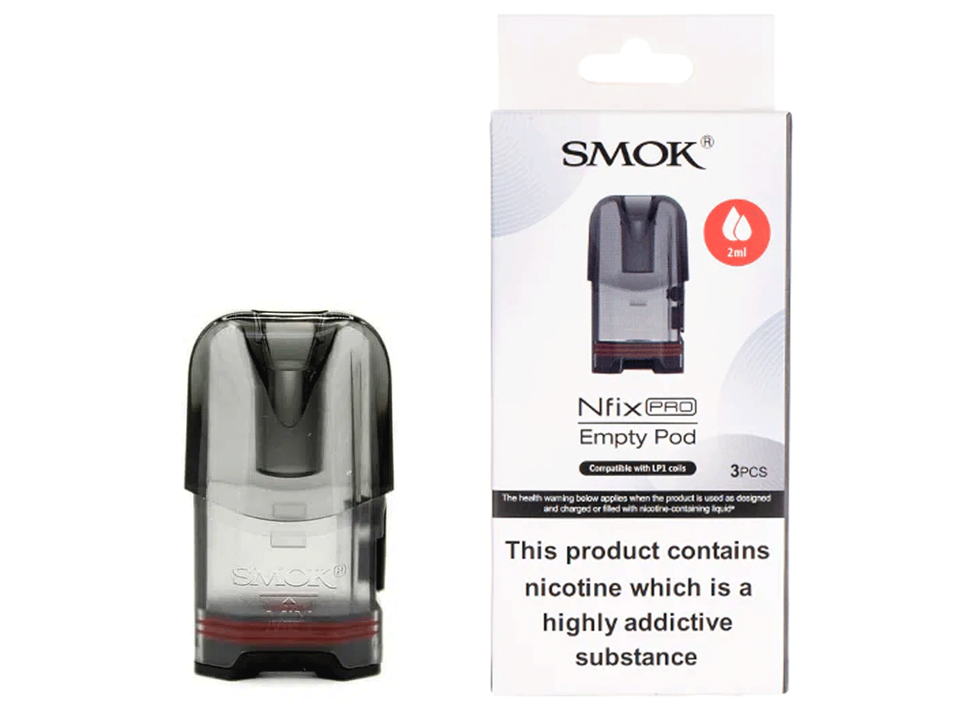 SMOK Nfix Pro Empty Replacement Pods 2ml Authentic Cartridge Fast Dispatch UK