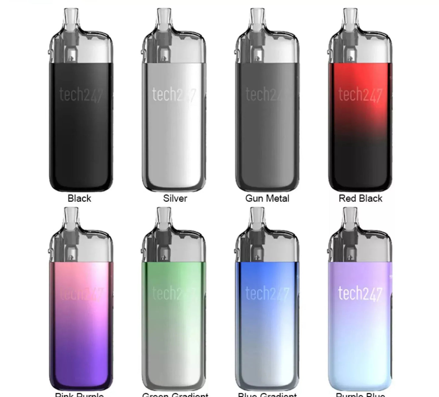 SMOK Tech 247 Pod Vape Kit 1800mAh 30W 2ML Replacement Coils Pods - UK