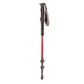 Pair of Premium Trekking Poles - Lightweight, Adjustable Trekking Poles for Hiking, Camping & Backpacking - Walking Sticks w/Cork Grip and Padded Strap - Red/Black, Black, Pink/Black
