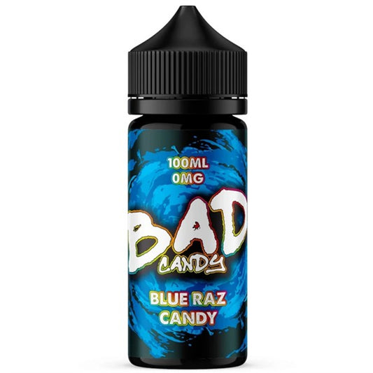 Blue Raz Candy E Liquid 100ml By Bad Juice