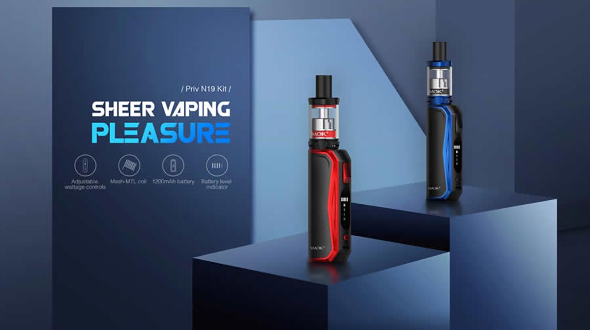 Smok Priv N19 Kit - A Compact MTL Vaping Powerhouse