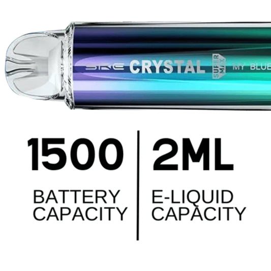 Crystal SuperMax 4500 Bar Ultra Disposable Puff SKE Vape