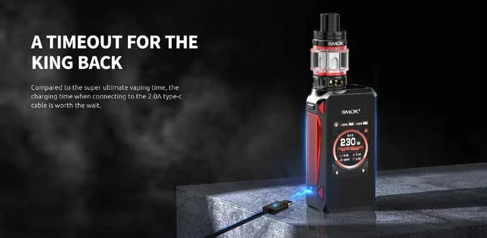 Smok G-Priv 4 Kit - Unleash Power & Performance 5W-230W Power Output - Dual 18650 batteries