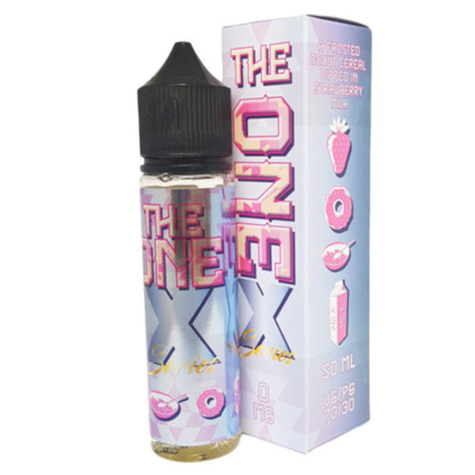 Donut Cereal Strawberry Milk E Liquid 50ml Shortfill By One X Beard