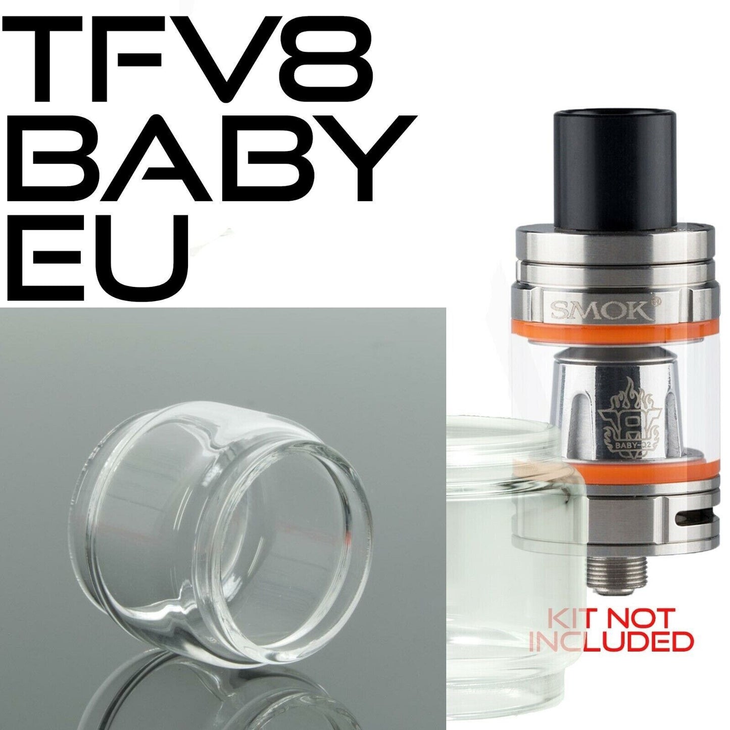 x1 SMOK Bubble Glass for Tanks Kits All Vape Models UK Free & same Day Dispatch