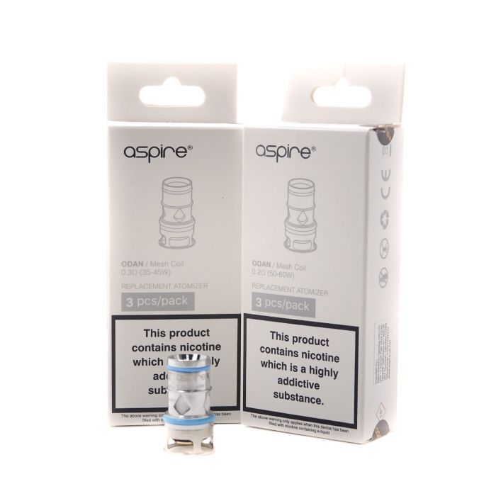 Aspire Odan Coils - 3PK  replacement coils restore flavour & performance fast uk post