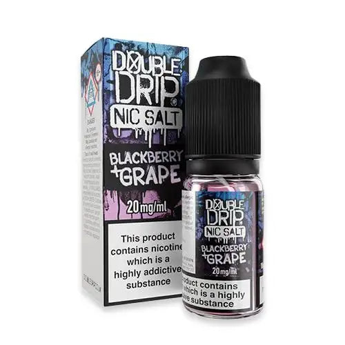 Double Drip Blackberry & Grape Nic Salt