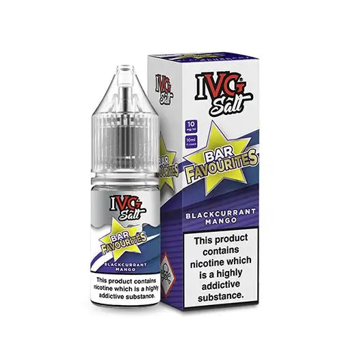 IVG Salt Bar Favourites Blackcurrant Mango Nic Salt