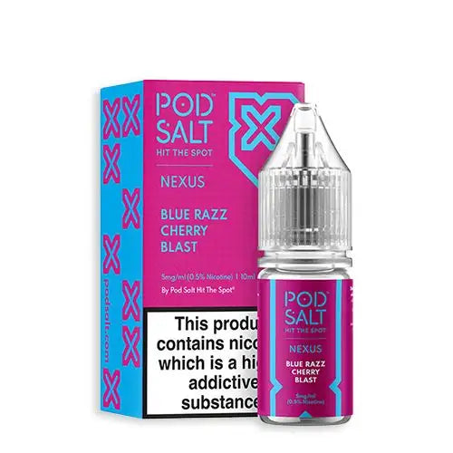 Pod Salt Nexus Blue Razz Cherry Blast Nic Salt