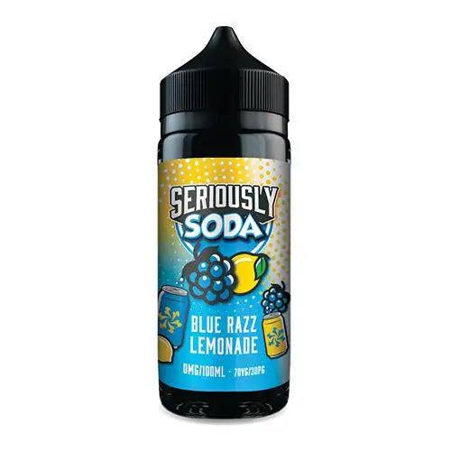 Seriously Soda Blue Razz Lemonade 100ml Shortfill