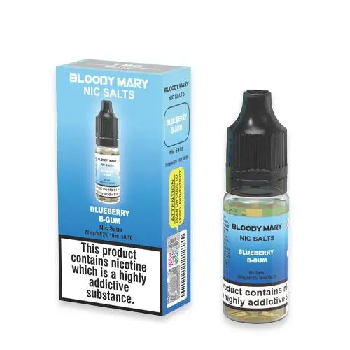 Bloody Mary Blueberry B-Gum Nic Salt