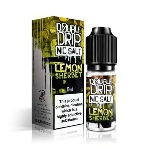 Double Drip Lemon Sherbet Nic Salt