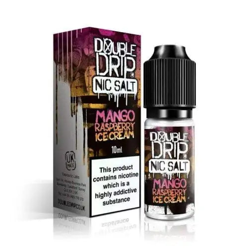 Double Drip Mango Raspberry Ice Cream Nic Salt