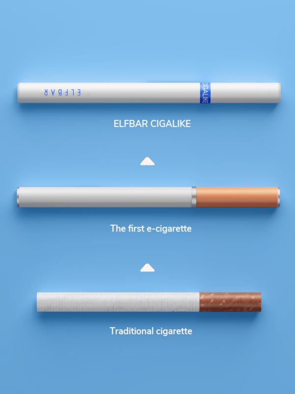 ELFBAR Cigalike Disposable Vape - 20mg Nicotine Strength