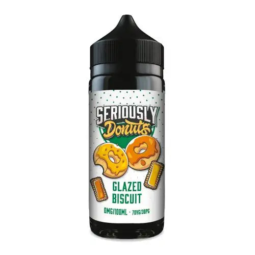 Seriously Donuts Glazed Biscuit 100ml Shortfill