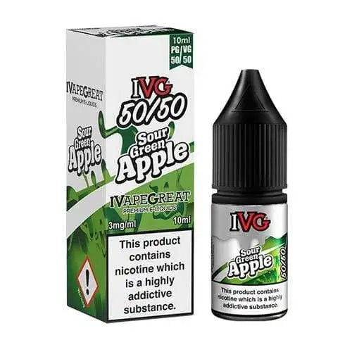 I VG 50/50 Sour Green Apple