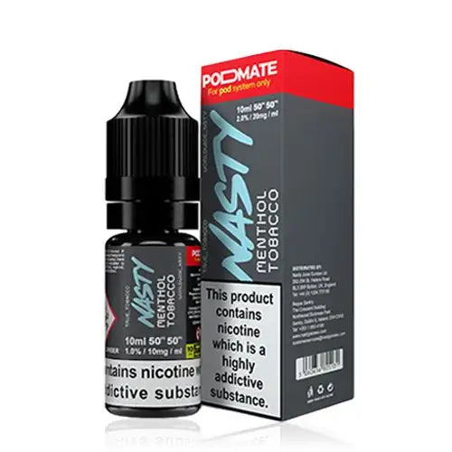 Nasty Podmate Menthol Tobacco Nic Salt